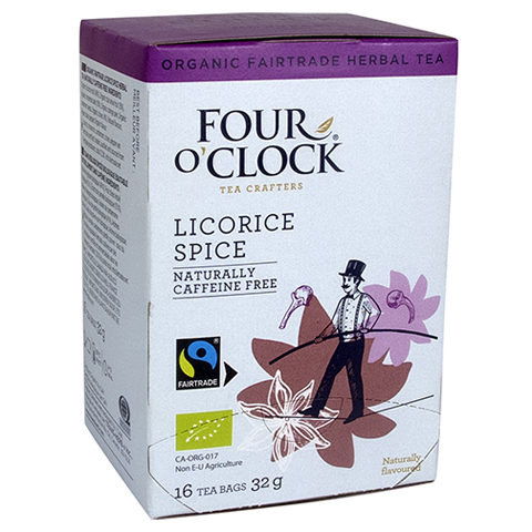 Four O'Clock Licorice Spice 16x2g