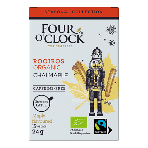 Four O'Clock Chai Rooibos Maple Winter Tea 15x1,6g
