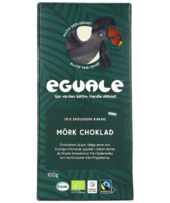 Eguale mörk choklad 70%, 100g