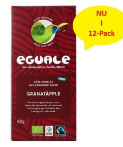 Eguale Granatäpple mörk 60% 80g