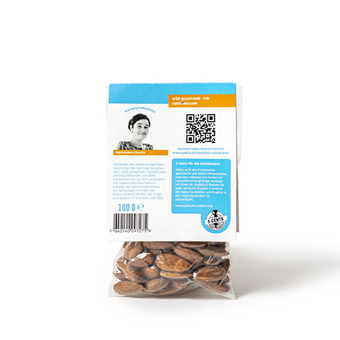 PAKKA Wild raw Almonds 100g - Bild 2