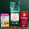 Julgåva Liten från Eguale med julkaffe, te och mörk choklad